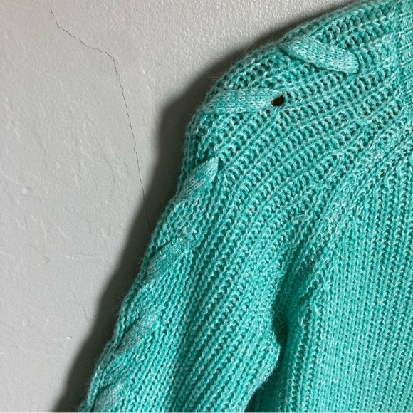 SO Turquoise Sweater Size Small - Picture 2 of 6